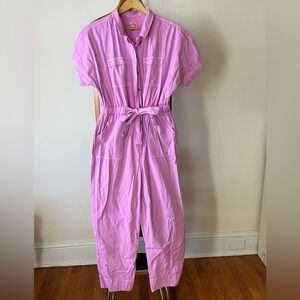 Universal Thread bright pink coveralls
